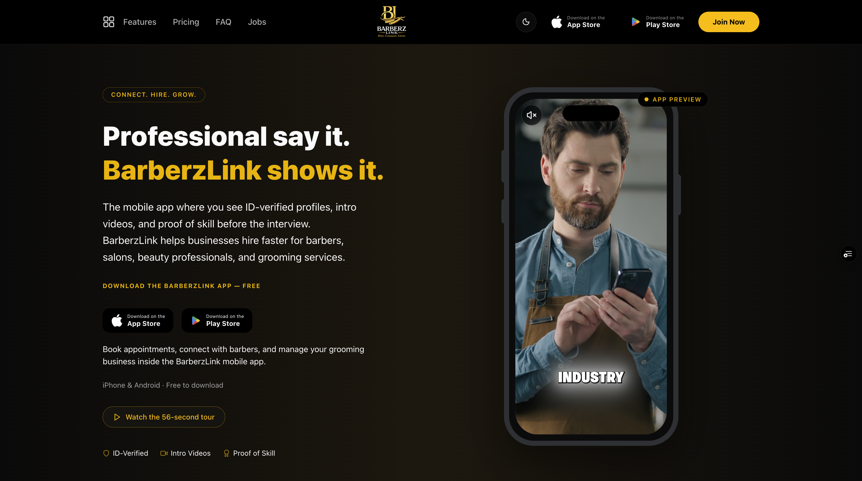 Barberzlink - web development