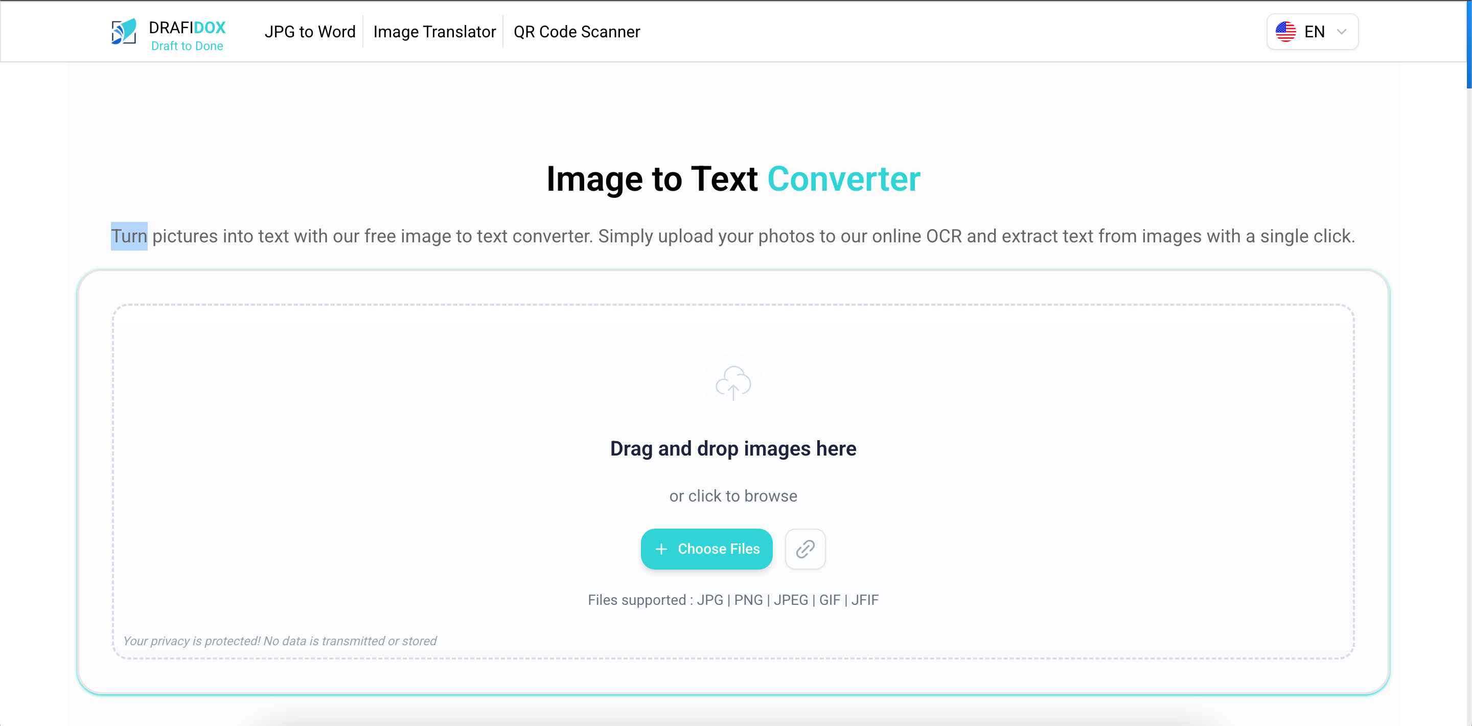 Drafidox Project - web development built with Next.js, TypeScript, Tailwind CSS, Redux Toolkit