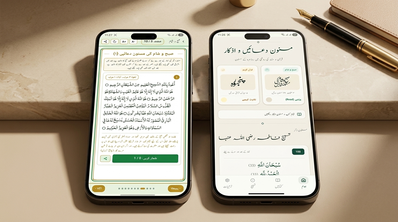 Masnoon Duas & Azkar - mobile development
